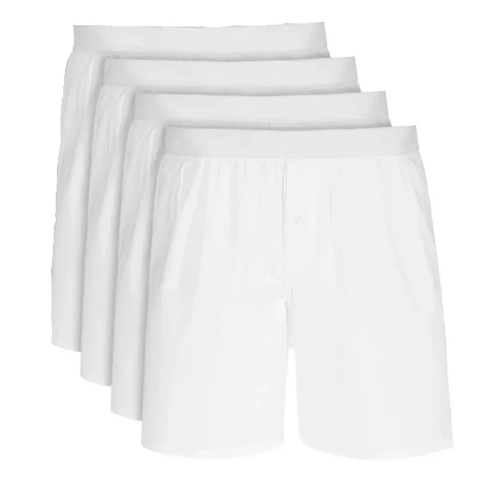 XXL‎ Club Room Woven Boxers 4-Pack White NWT
